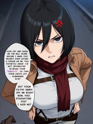 Mikasa Get Blacked