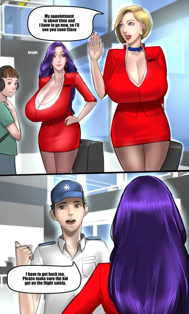 Milf Airline By Scarlett Ann Porn Comics english 14