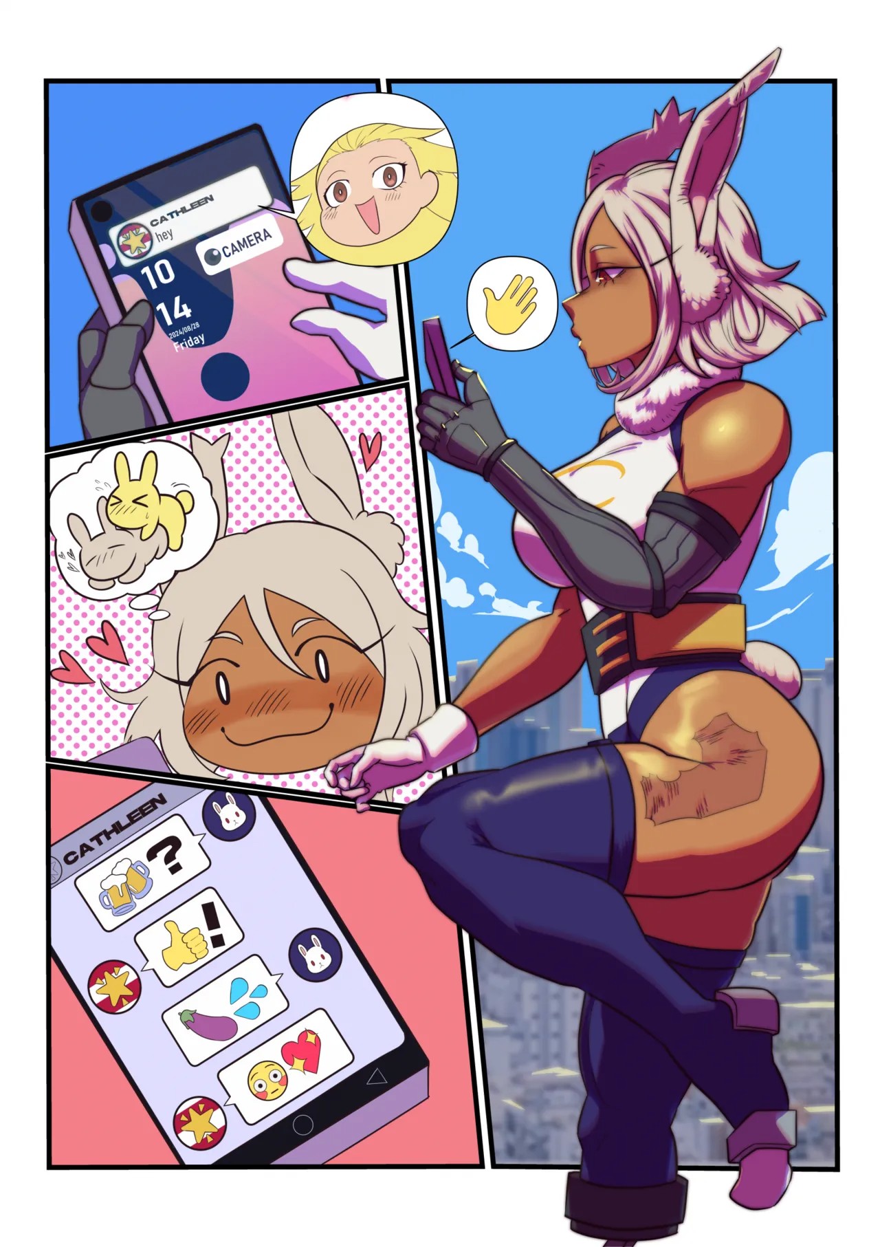 Miruko Likes Big Girls Porn Comics english 02
