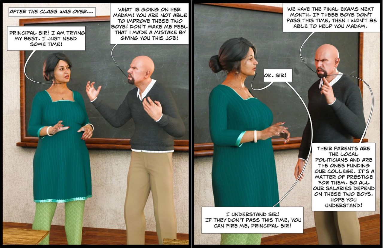 Mom & Me: Double Trouble Porn Comics english 04