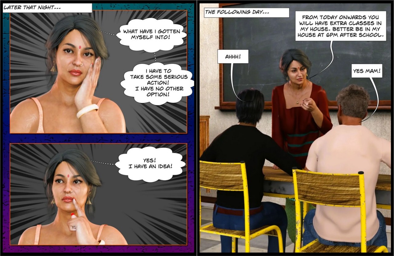 Mom & Me: Double Trouble Porn Comics english 05