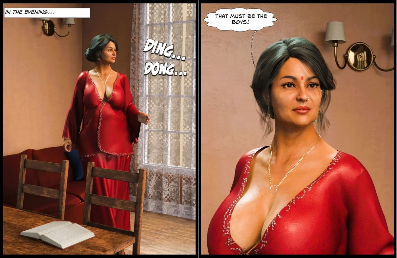 Mom & Me: Double Trouble Porn Comics english 06