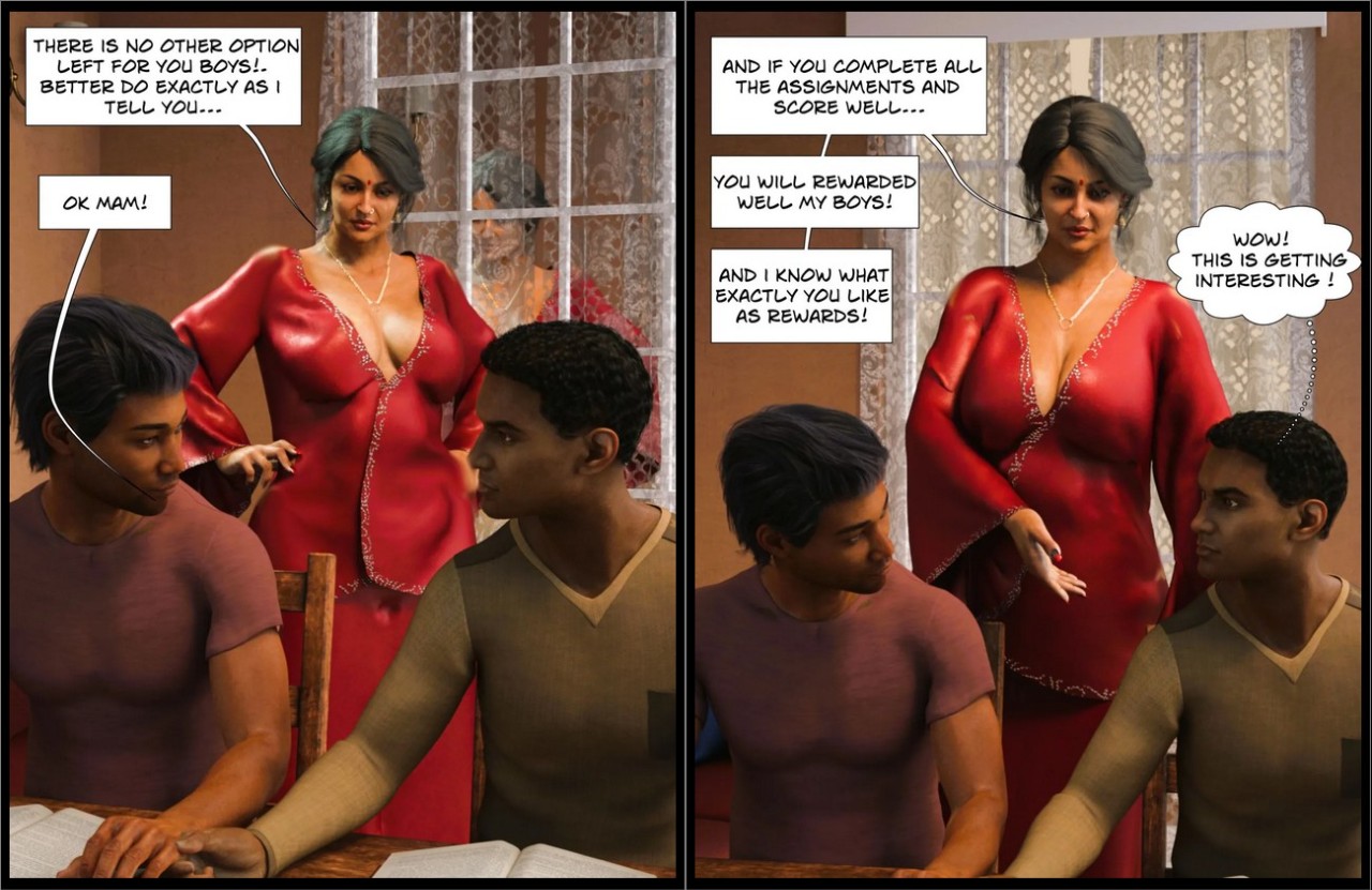 Mom & Me: Double Trouble Porn Comics english 08