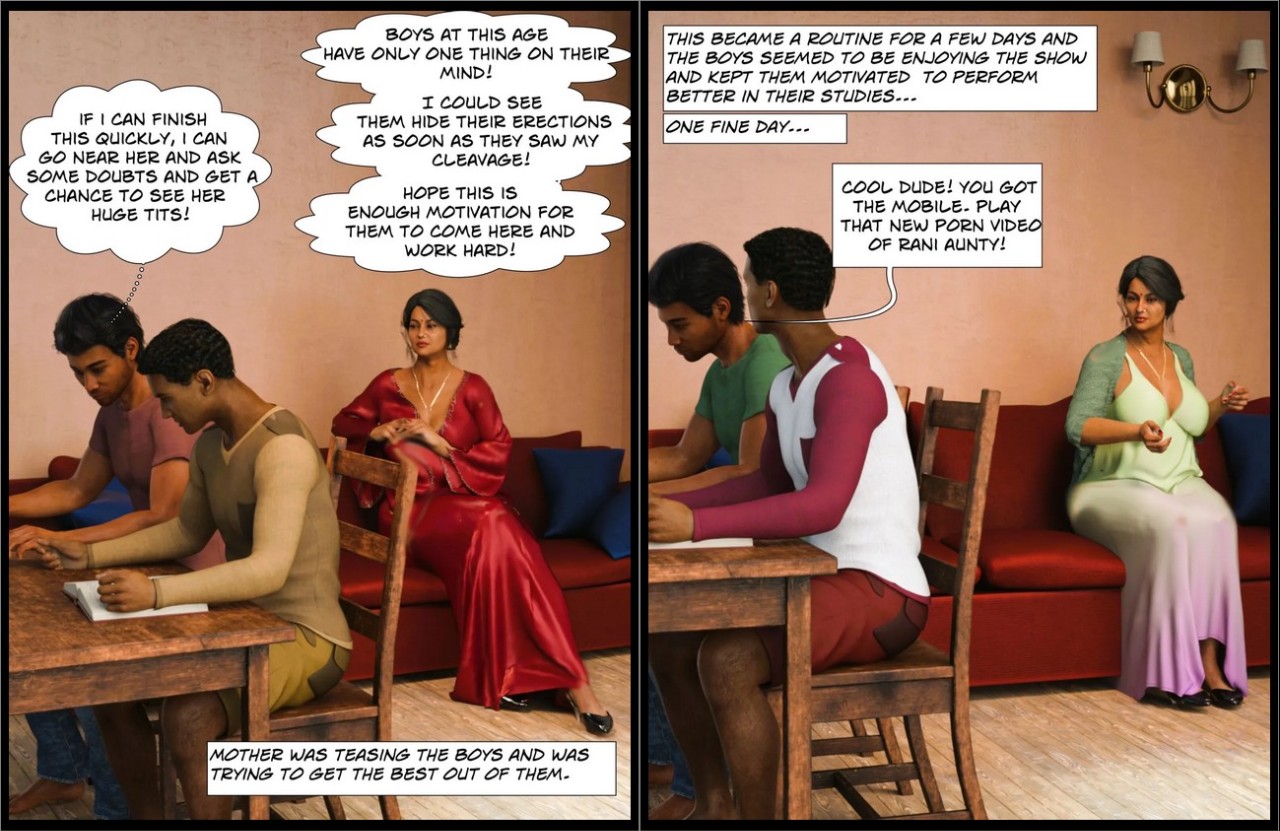 Mom & Me: Double Trouble Porn Comics english 09