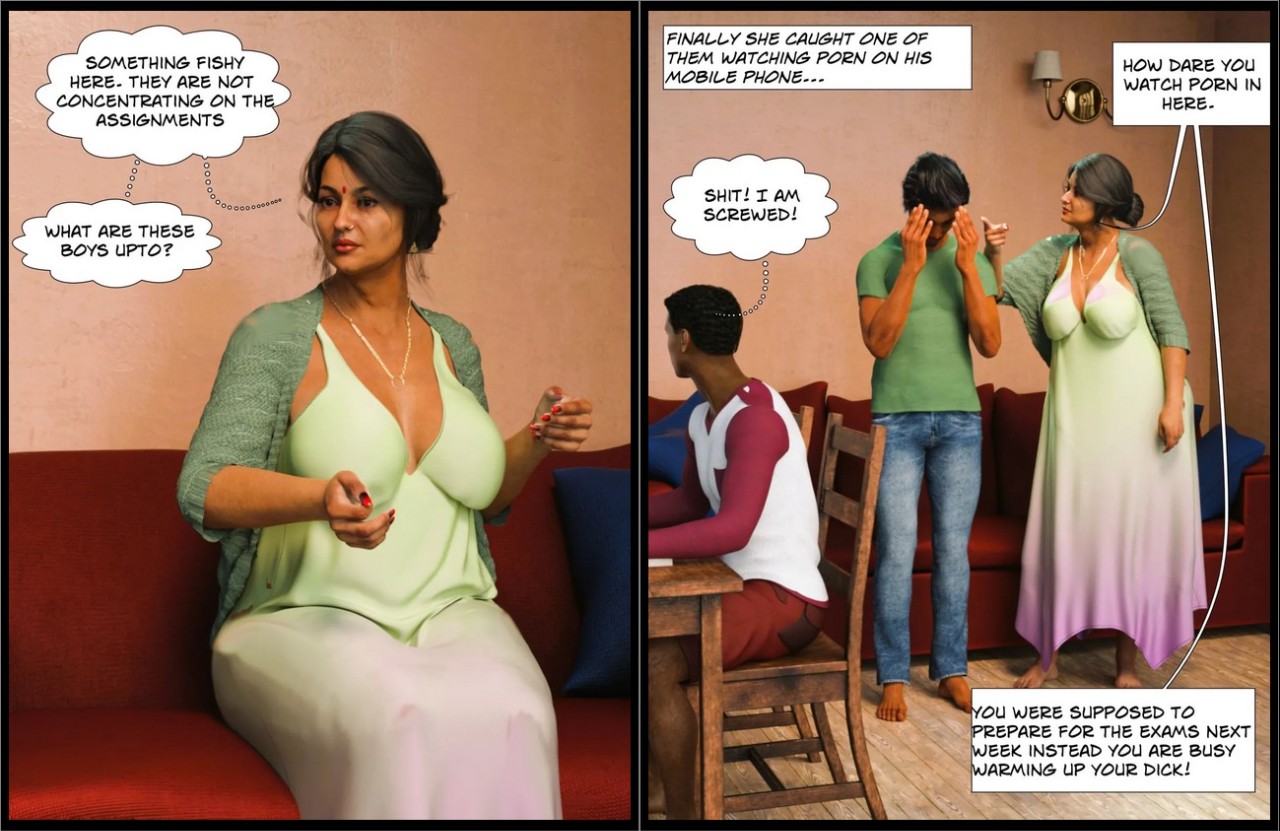 Mom & Me: Double Trouble Porn Comics english 10