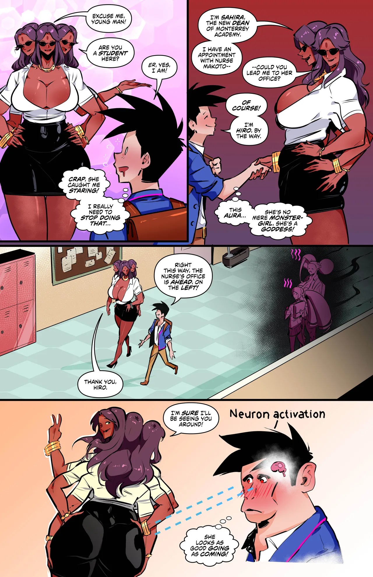 Monster Girl Academy Part 32 Porn Comics english 04