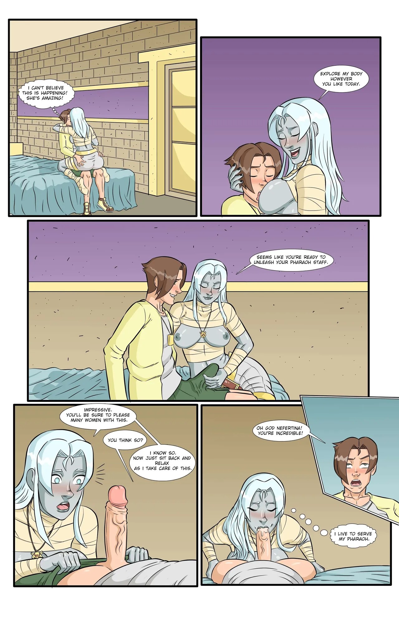Mummies Alive!: Happy Birthday Porn Comics english 04