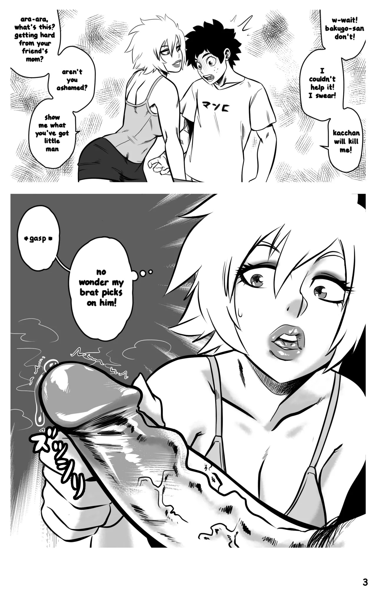 My Booty Hero Part 2: Bombshell Baku-Mom Porn Comics english 04