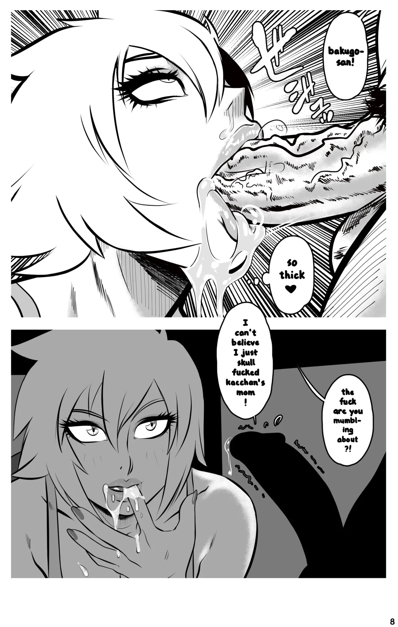 My Booty Hero Part 2: Bombshell Baku-Mom Porn Comics english 09
