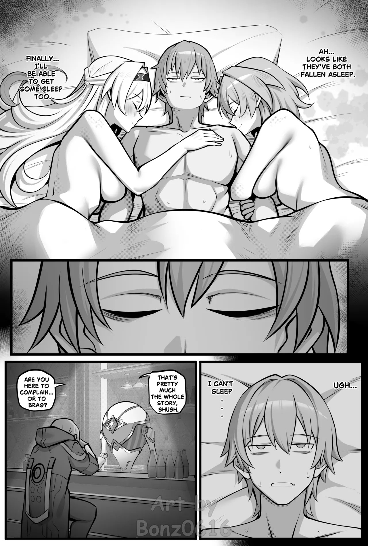 My Girlfriends Never! Let Me Sleep... Porn Comics english 17