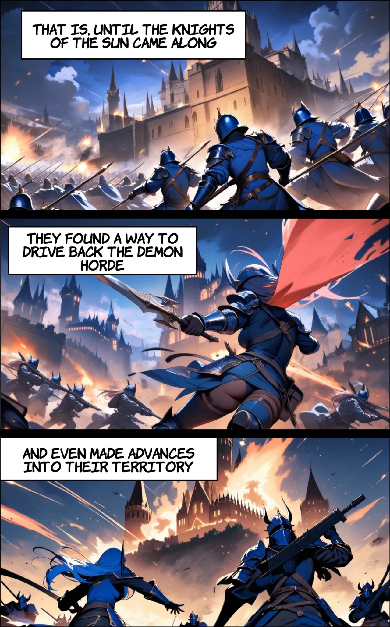 My Journey As a Knight Of The Sun  Porn Comics english 03