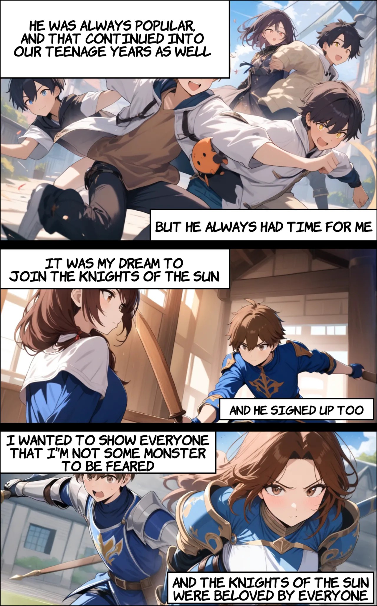 My Journey As a Knight Of The Sun  Porn Comics english 07