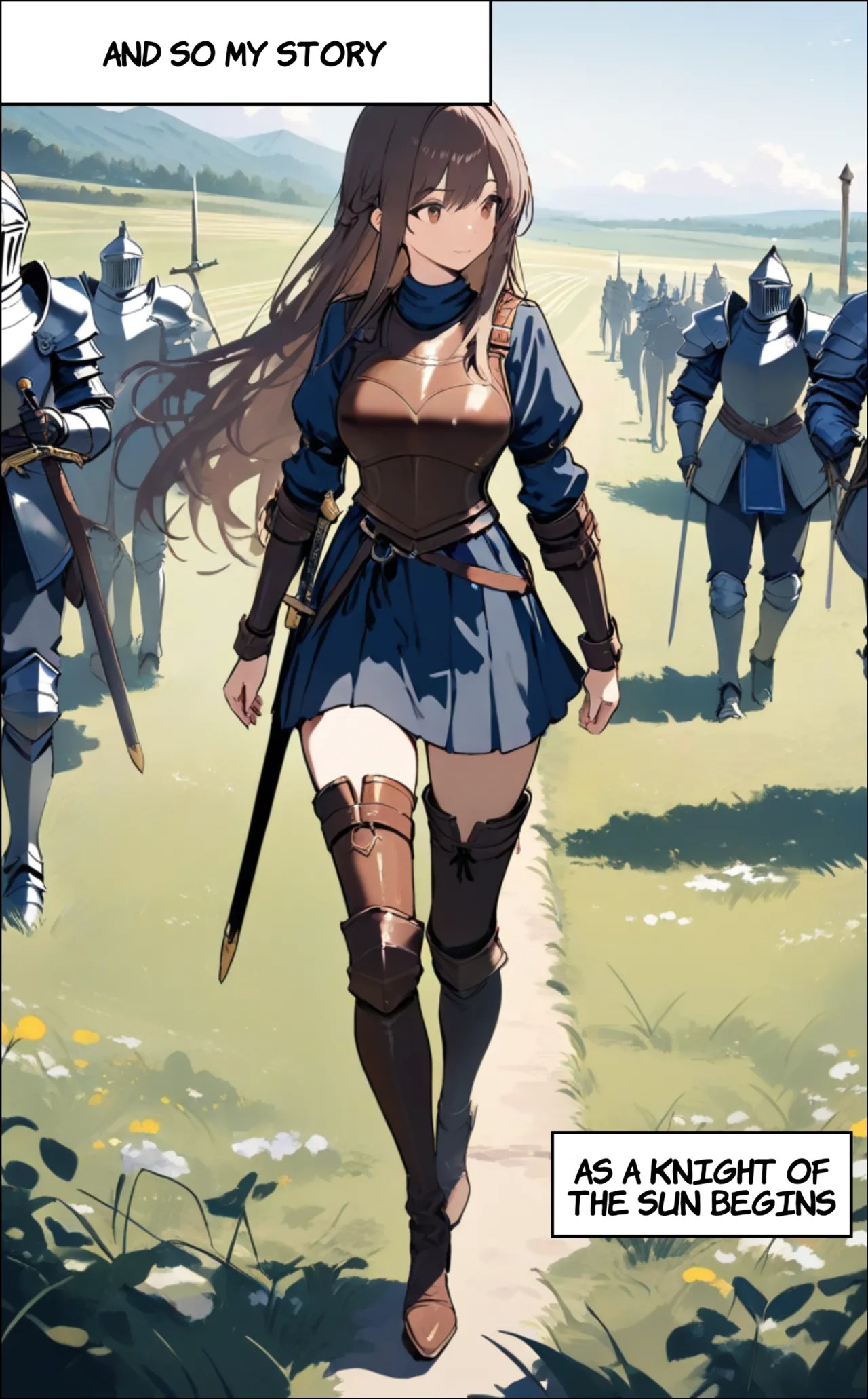 My Journey As a Knight Of The Sun  Porn Comics english 09