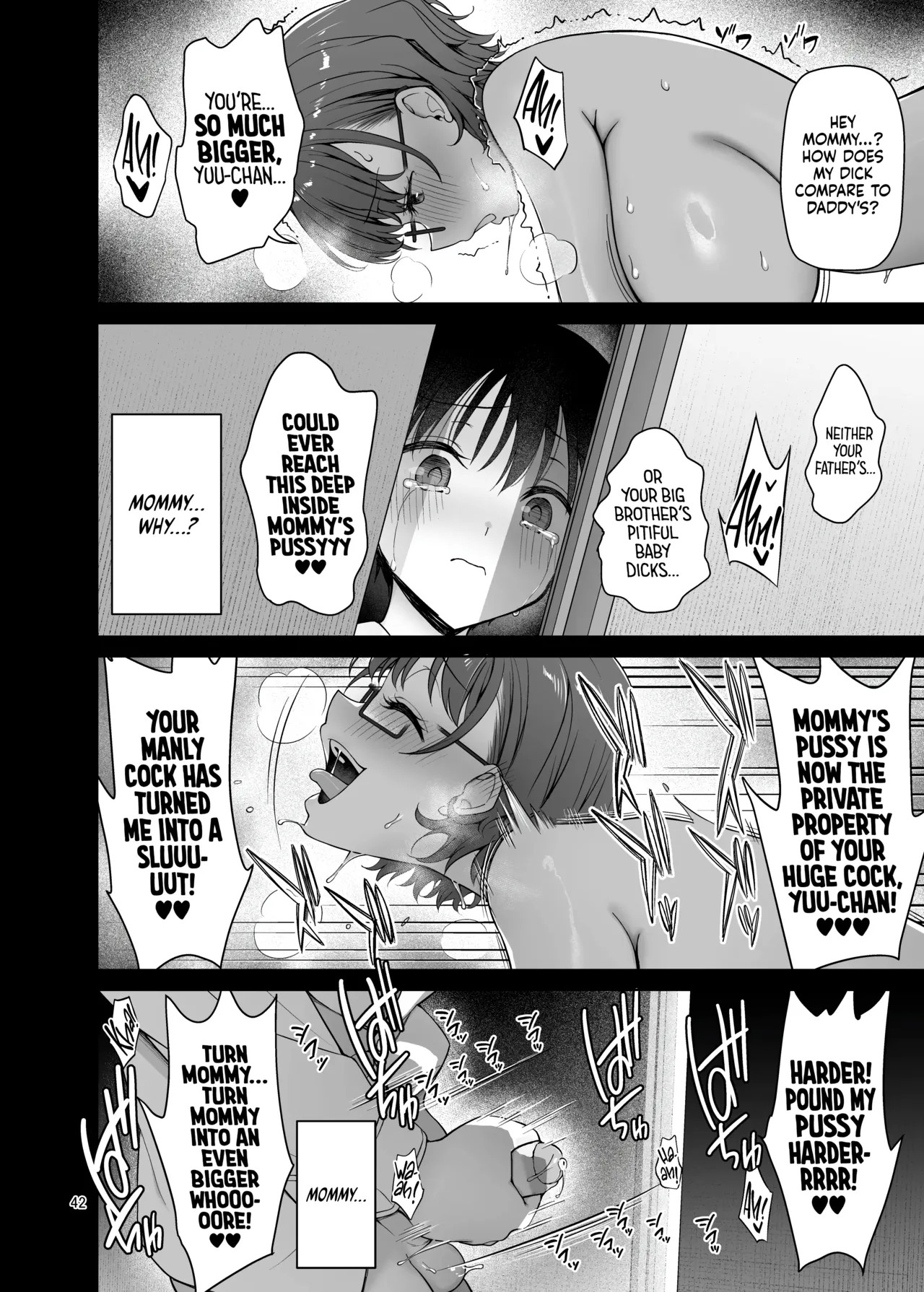 My Mom Turns Into a Slut For My Little Brother, And Him Alone Porn Comics english 42
