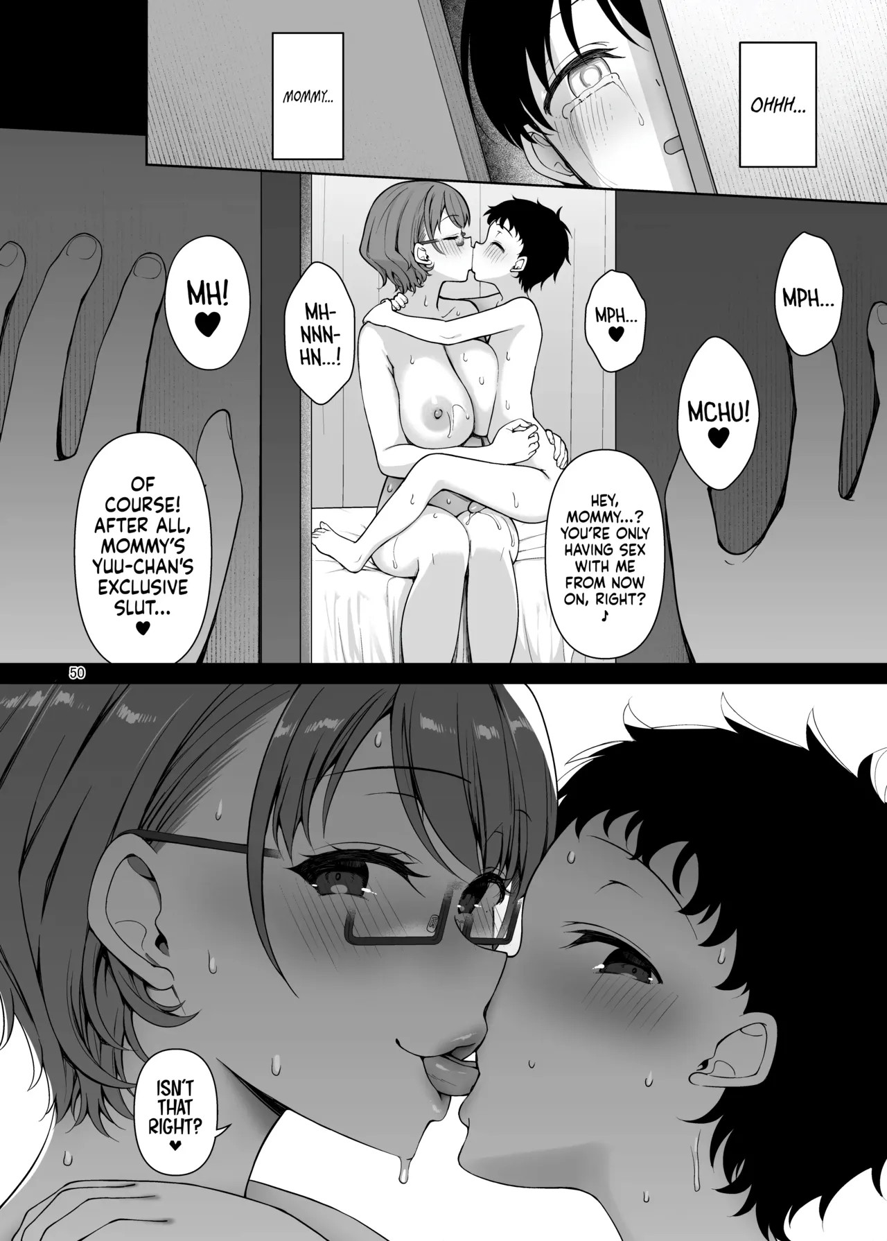 My Mom Turns Into a Slut For My Little Brother, And Him Alone Porn Comics english 50
