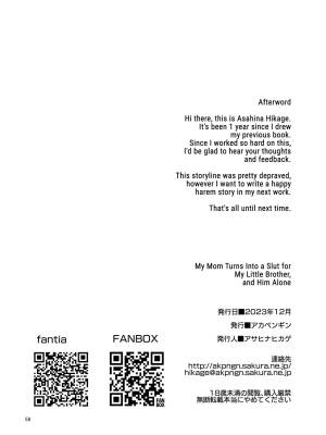 My Mom Turns Into a Slut For My Little Brother, And Him Alone Porn Comics english 58