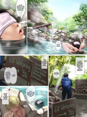 Naughty Elf Hot Spring Porn Comics english 02