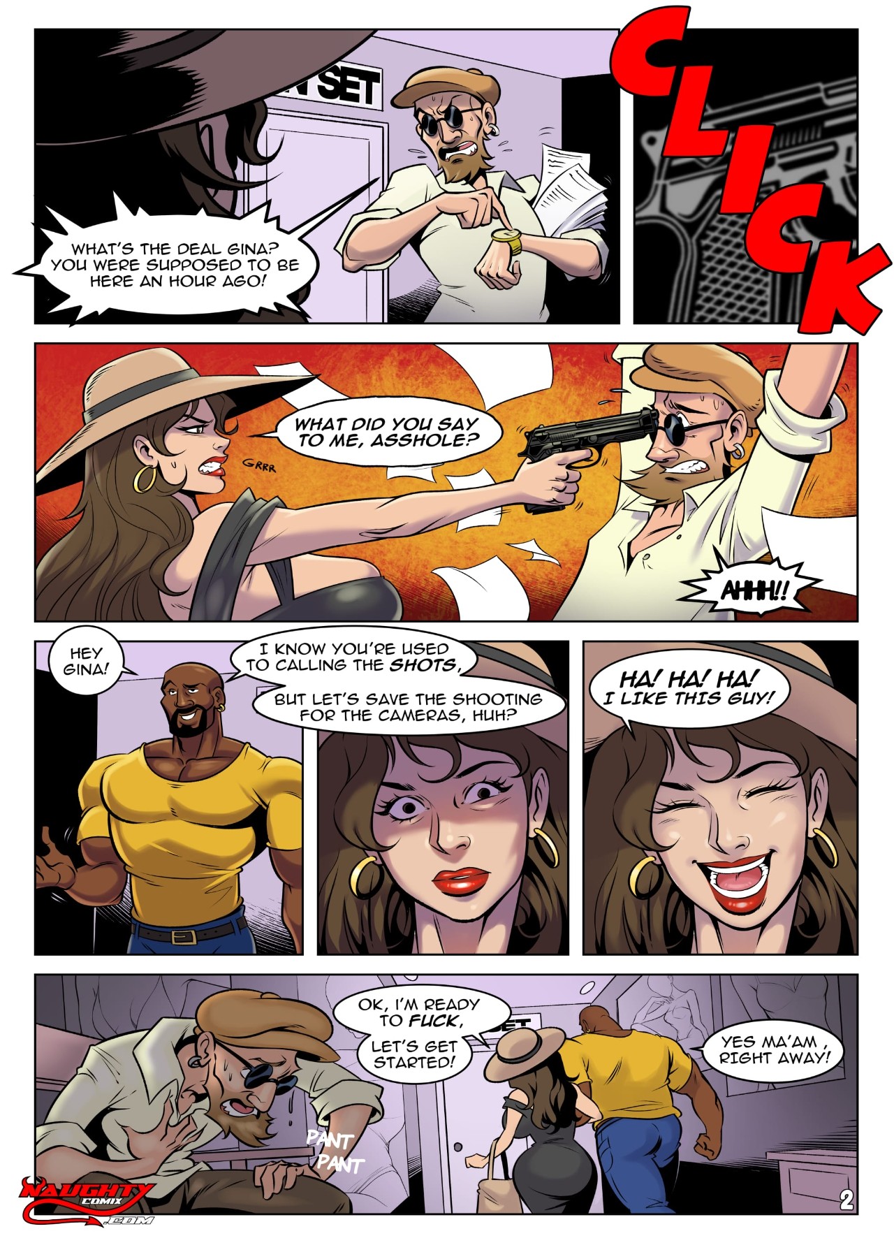 Naughty Nights Part 3 Porn Comics english 03