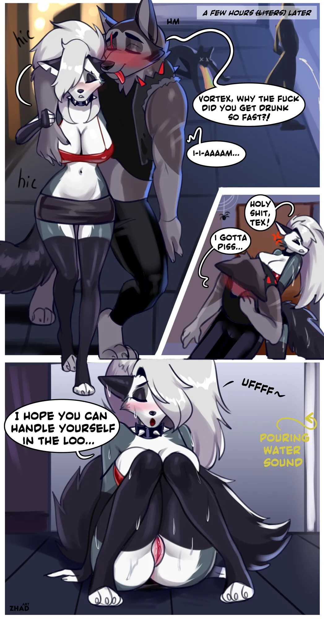 One Day, Loona Was Aimlessly On "Hellgram"... Porn Comics english 06