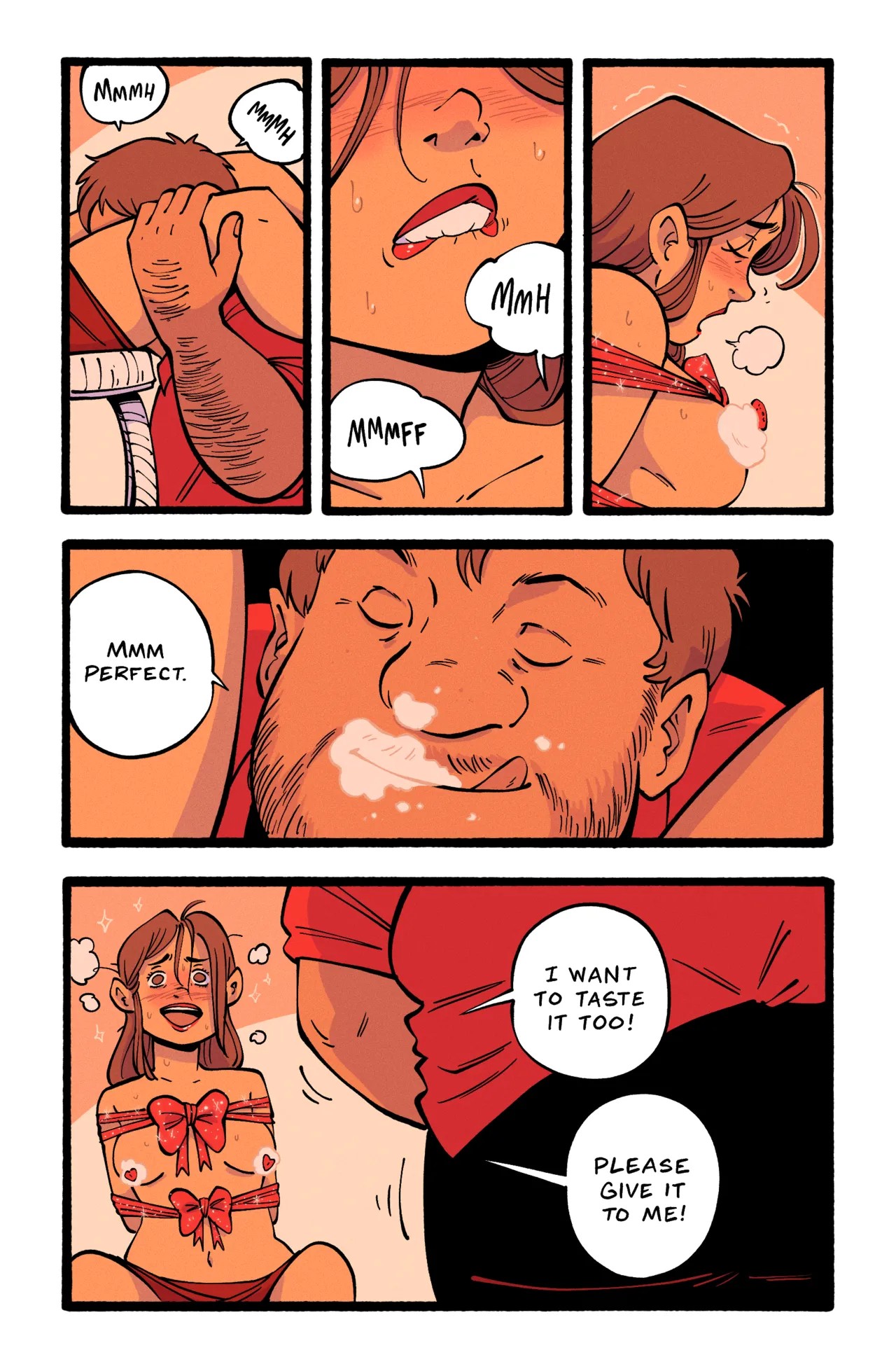 Open Your Present Porn Comics english 11