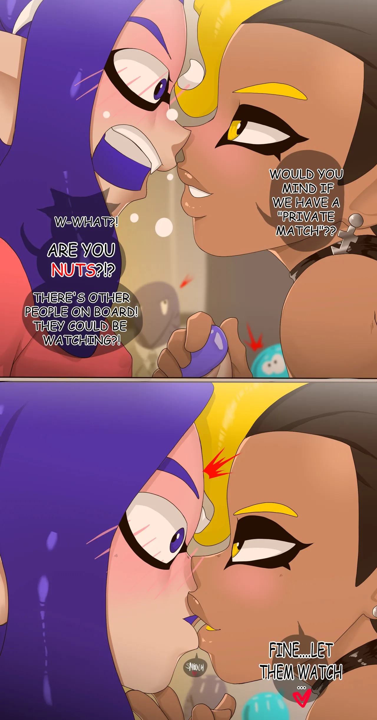 Personal Splatfest Porn Comics english 07