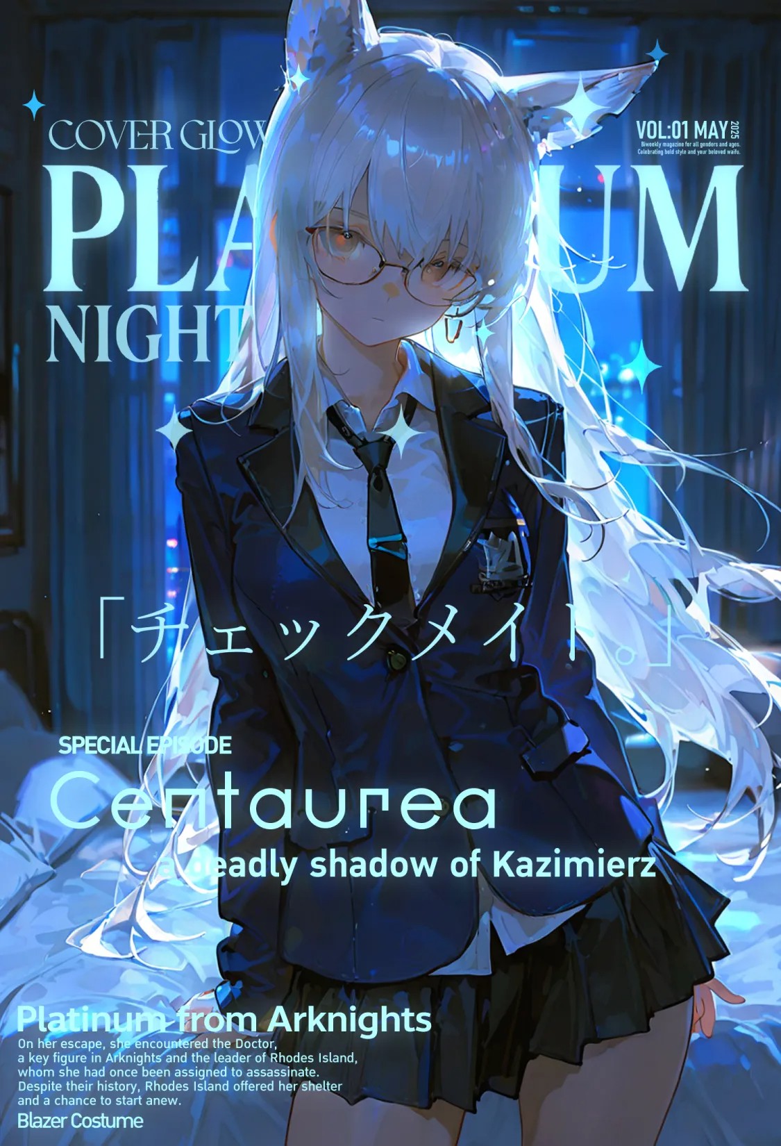 Platinum In Blazer Porn Comics english 02