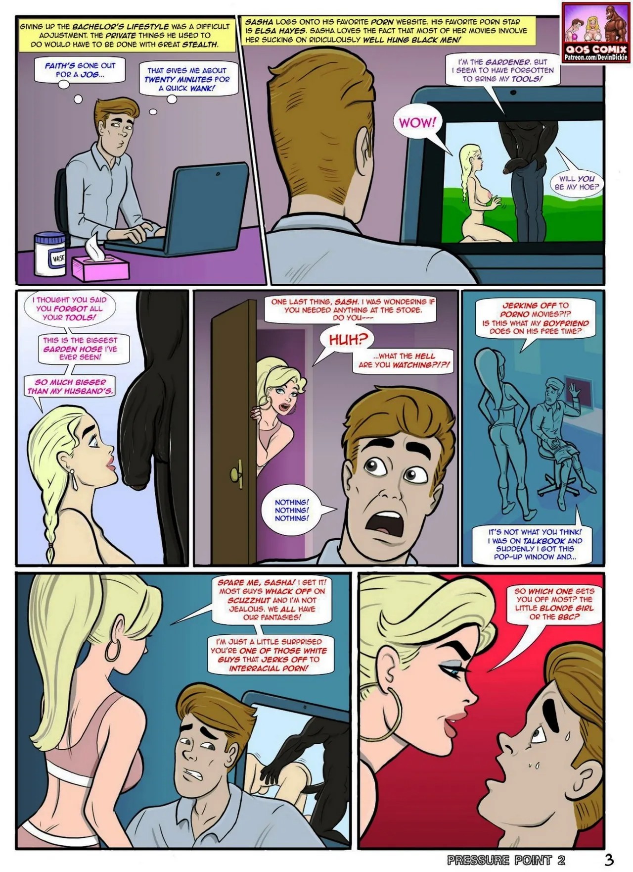 Pressure Point Part 2 Porn Comics english 04