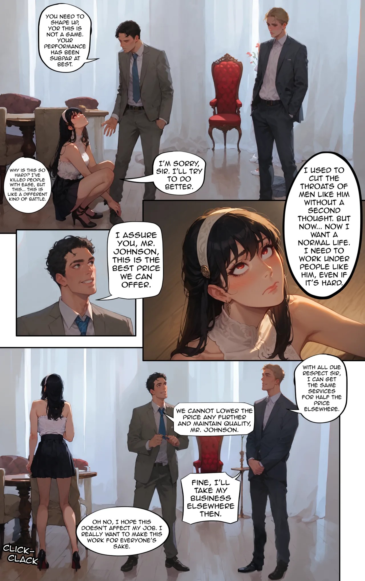 Private Assistant: Yor Needs To Get This Job Done Porn Comics english 03