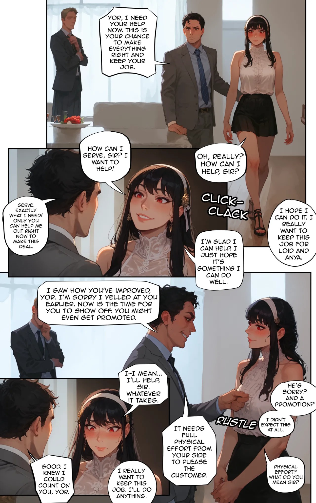 Private Assistant: Yor Needs To Get This Job Done Porn Comics english 04