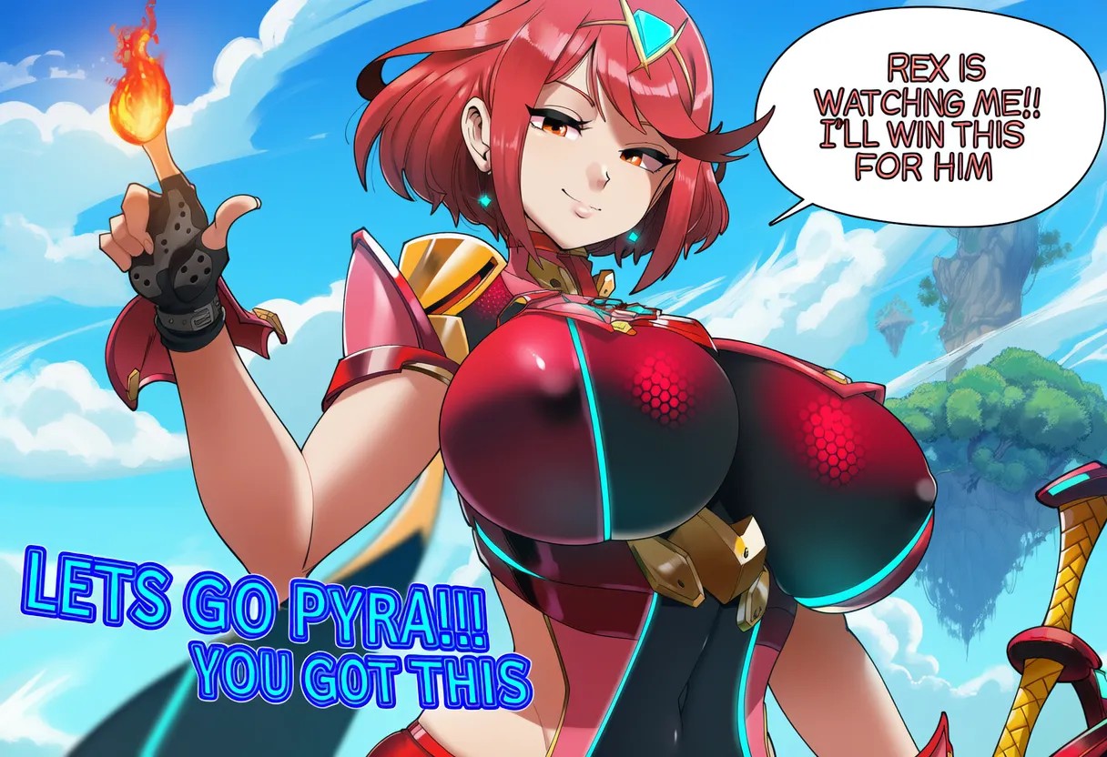 Pyra is in Smash! Porn Comics english 02