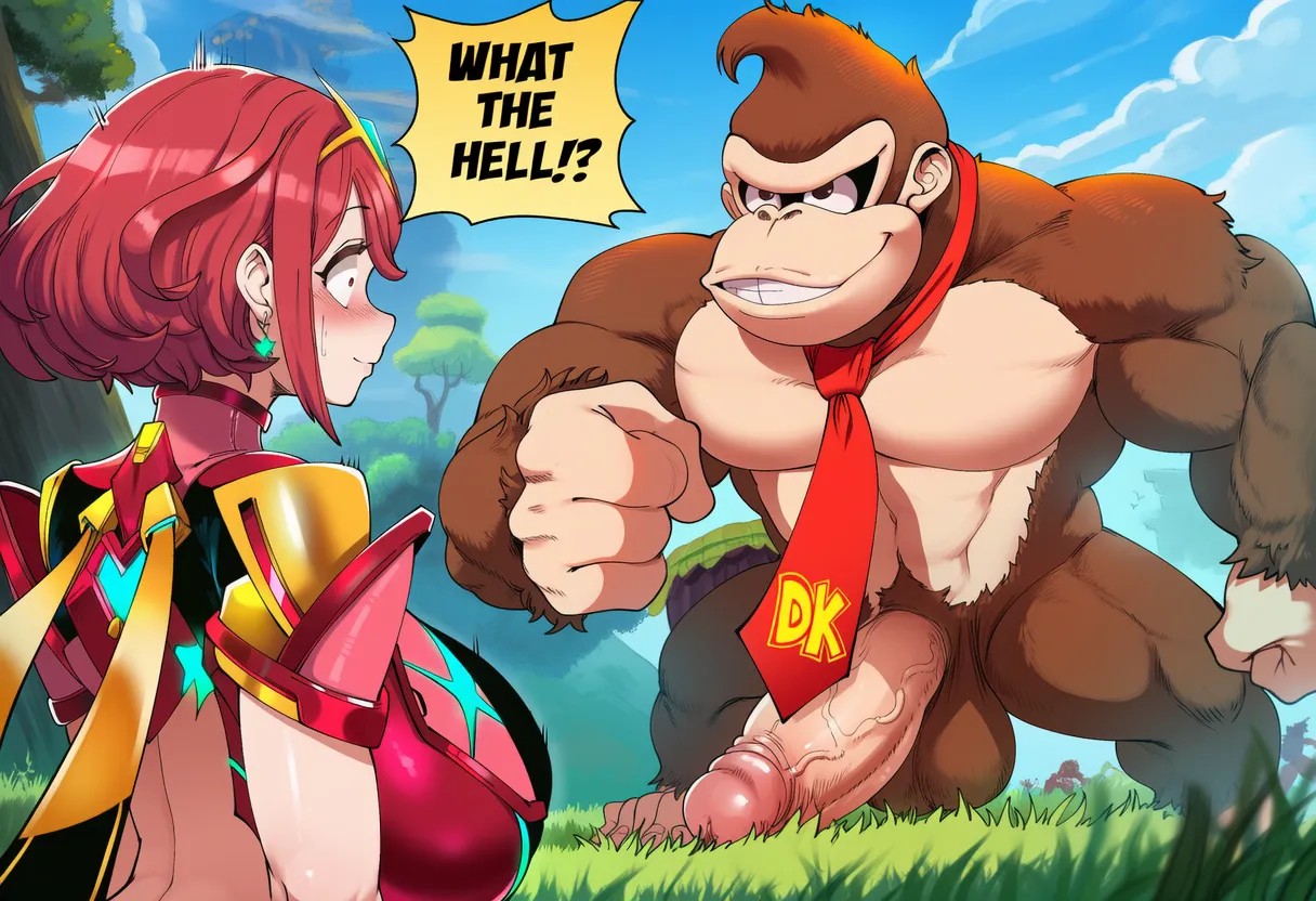 Pyra is in Smash! Porn Comics english 03