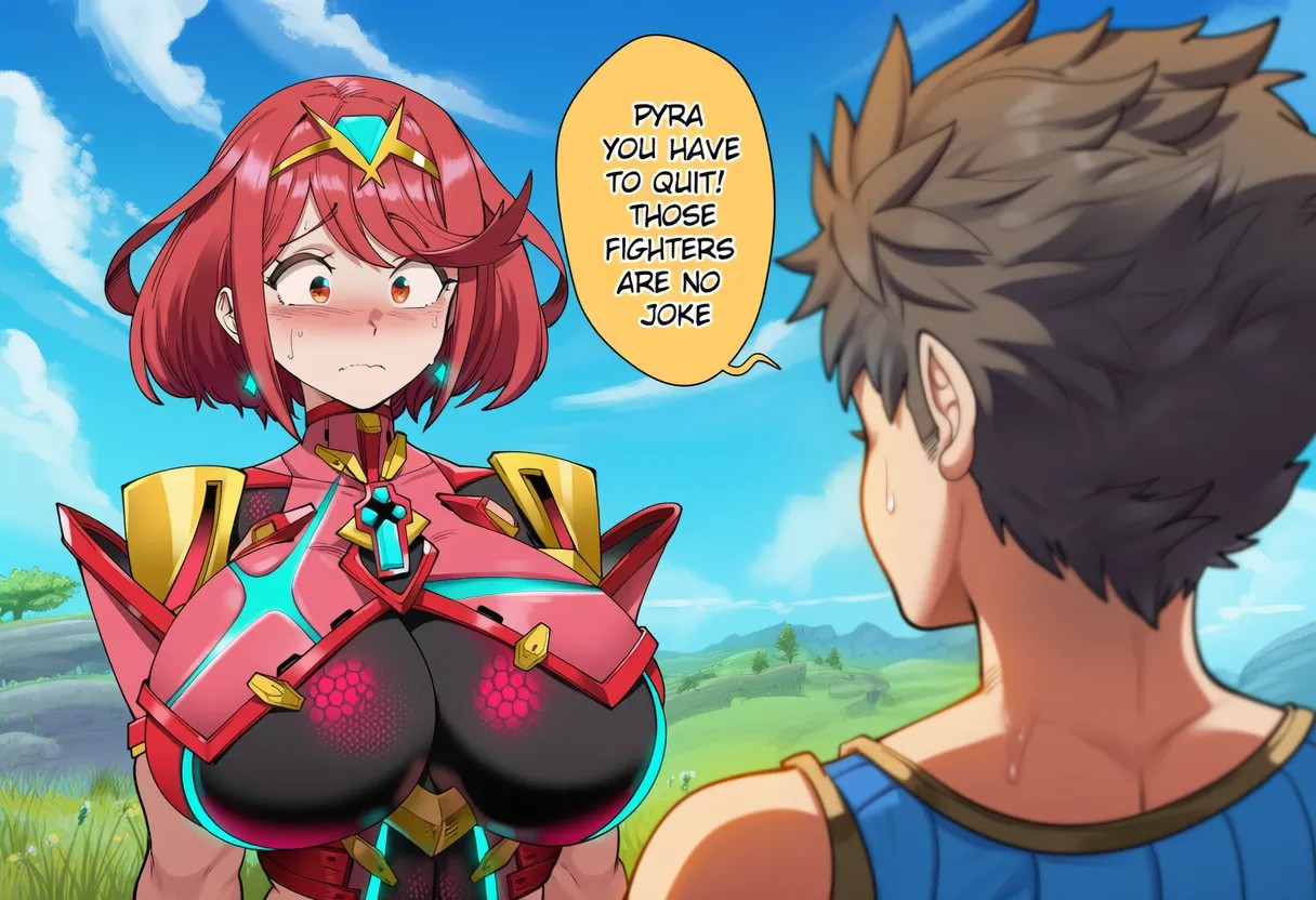 Pyra is in Smash! Porn Comics english 15