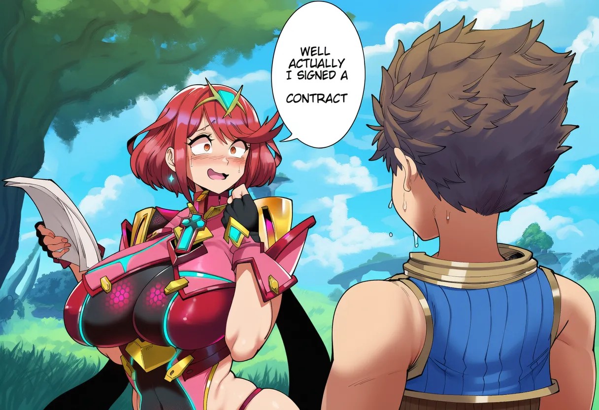 Pyra is in Smash! Porn Comics english 16