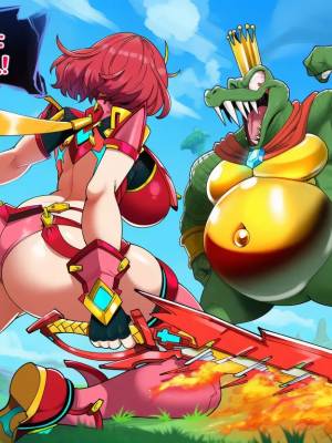 Pyra is in Smash! Porn Comics english 18