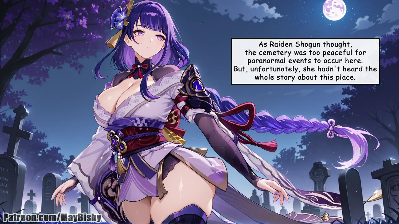 Raiden Shogun: Graveyard Quest Porn Comics english 03