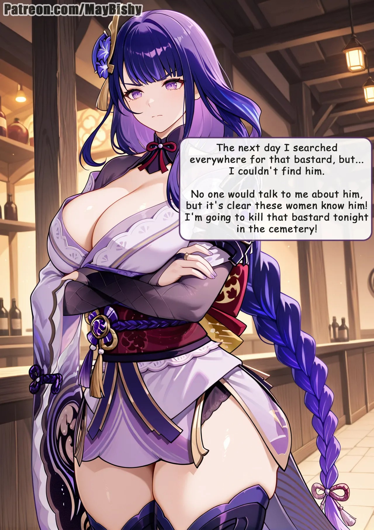 Raiden Shogun: Graveyard Quest Porn Comics english 24