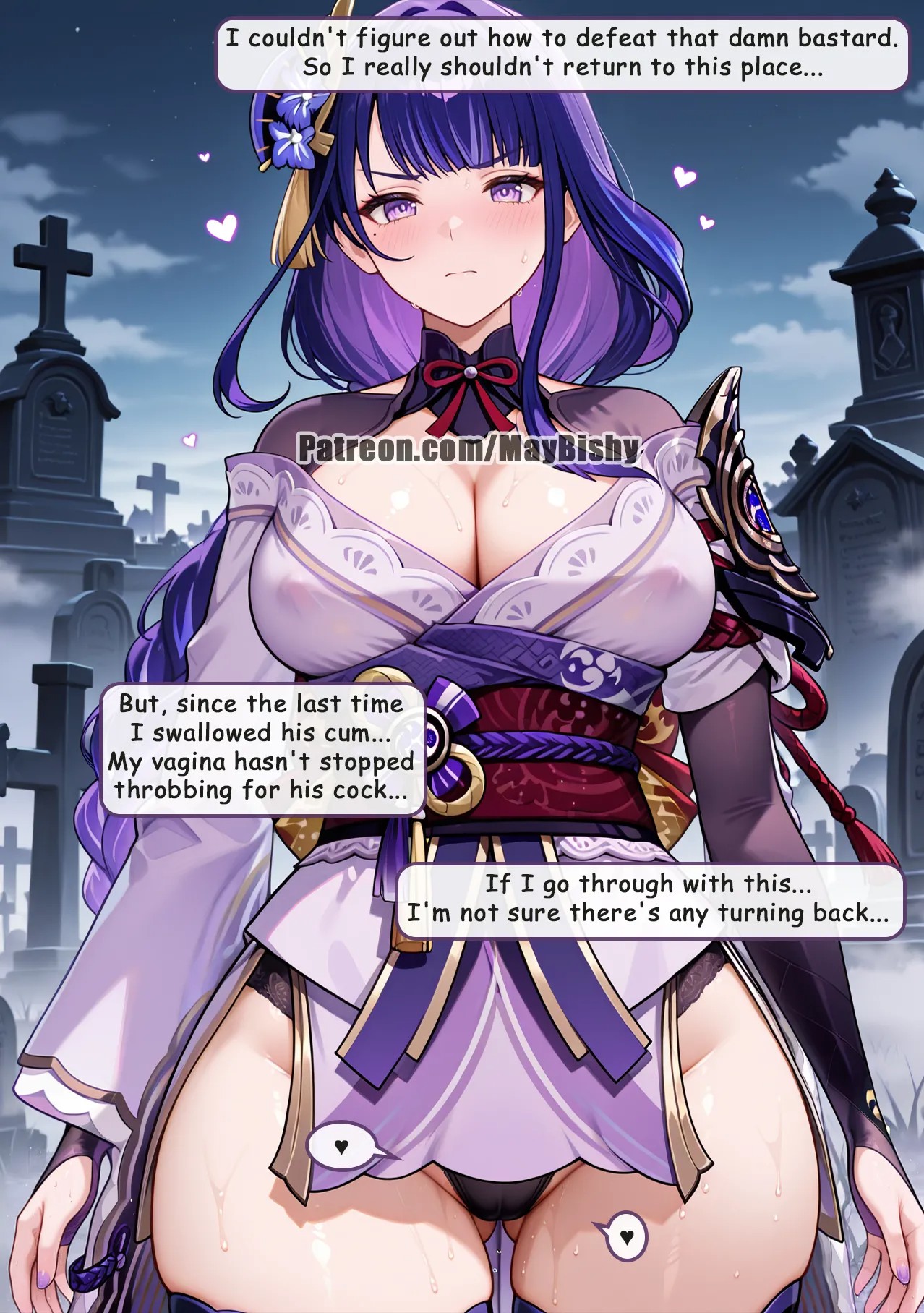 Raiden Shogun: Graveyard Quest Porn Comics english 37