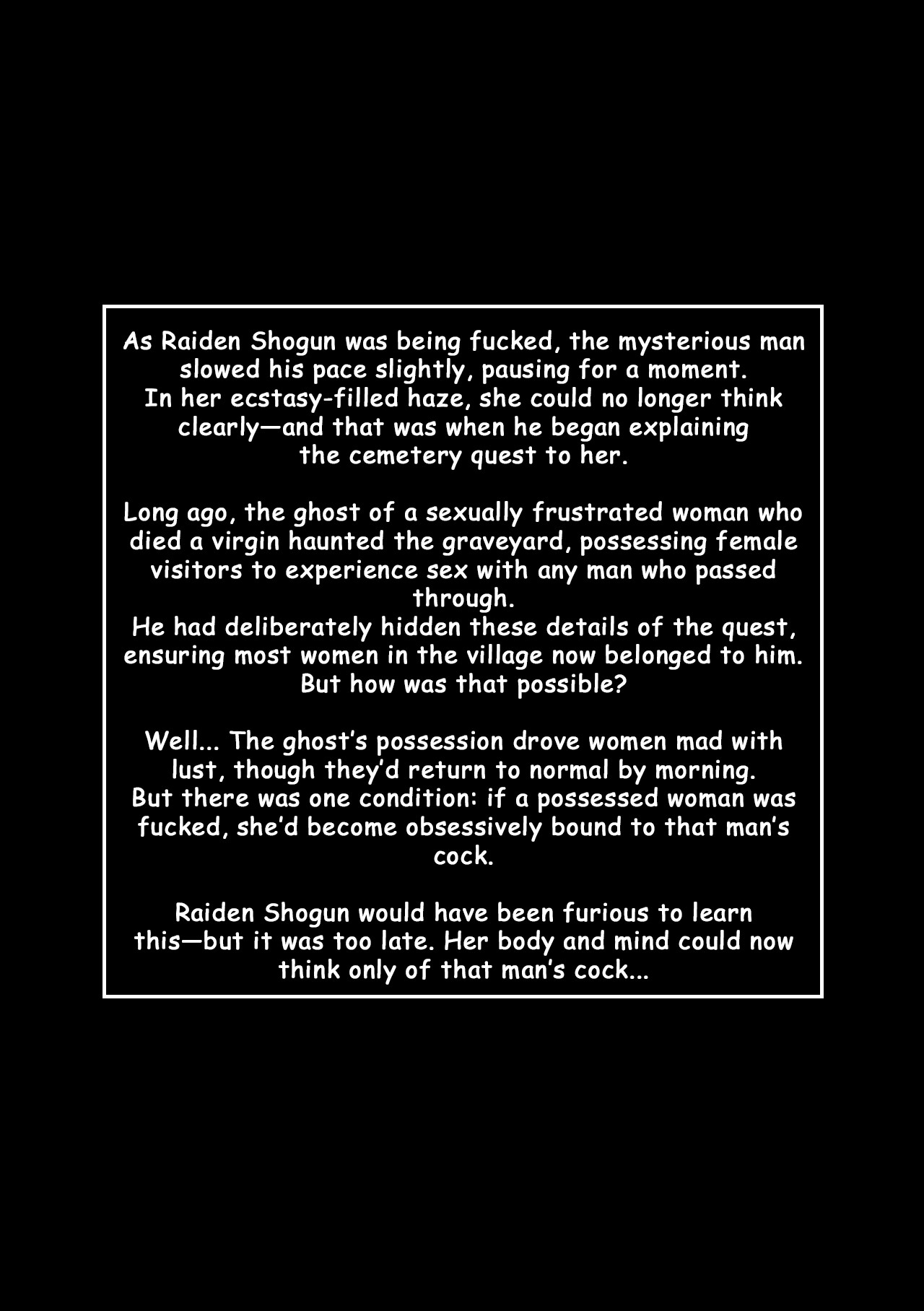 Raiden Shogun: Graveyard Quest Porn Comics english 40