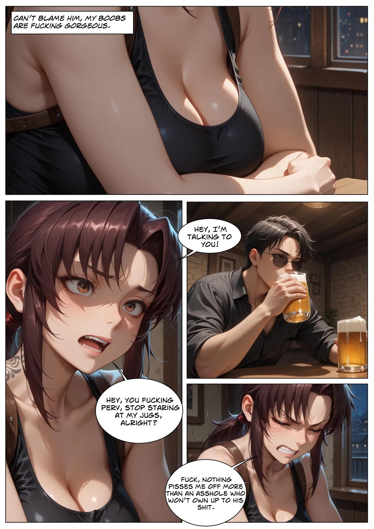 Revy Needs a Dick Porn Comics english 03