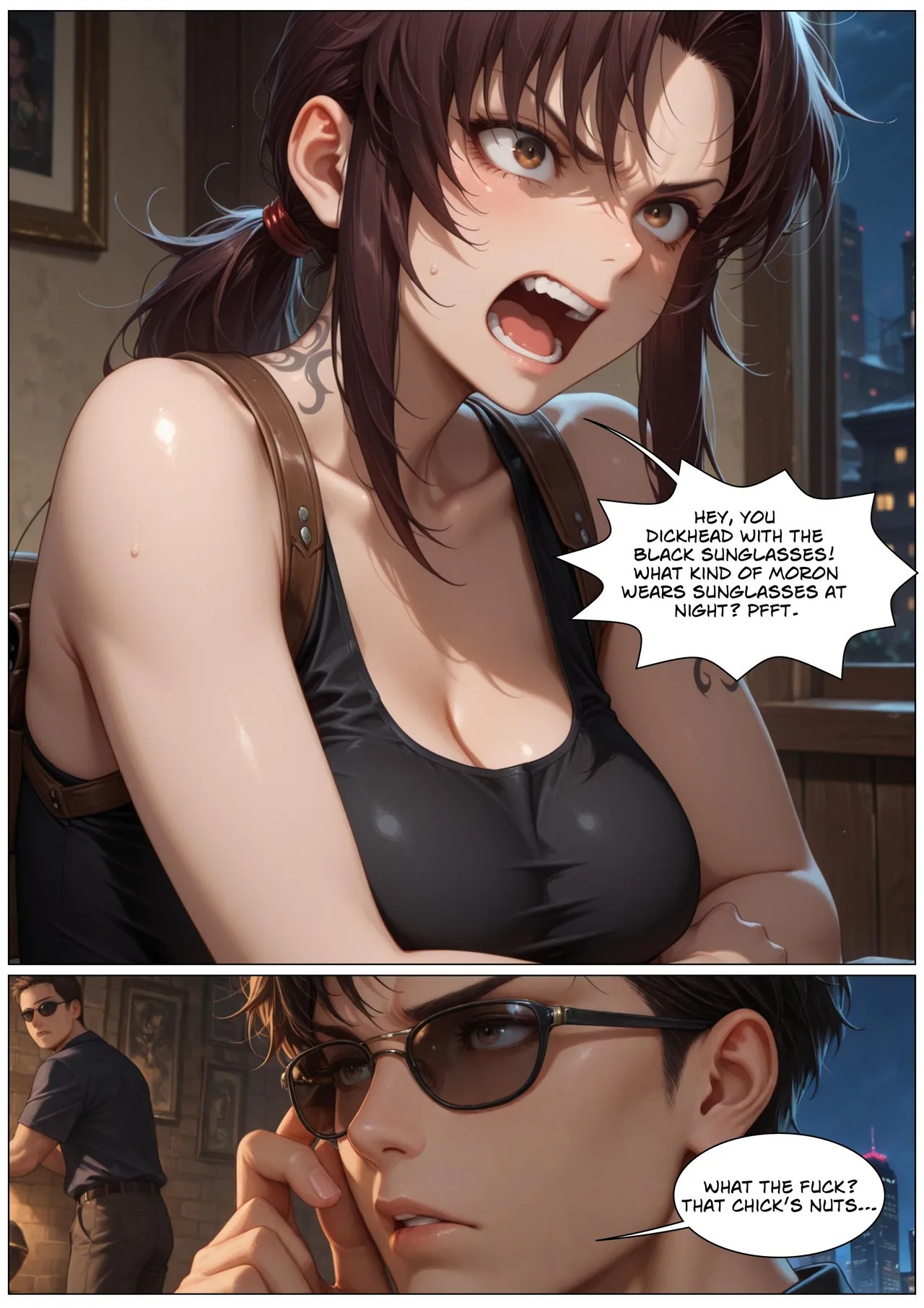 Revy Needs a Dick Porn Comics english 04