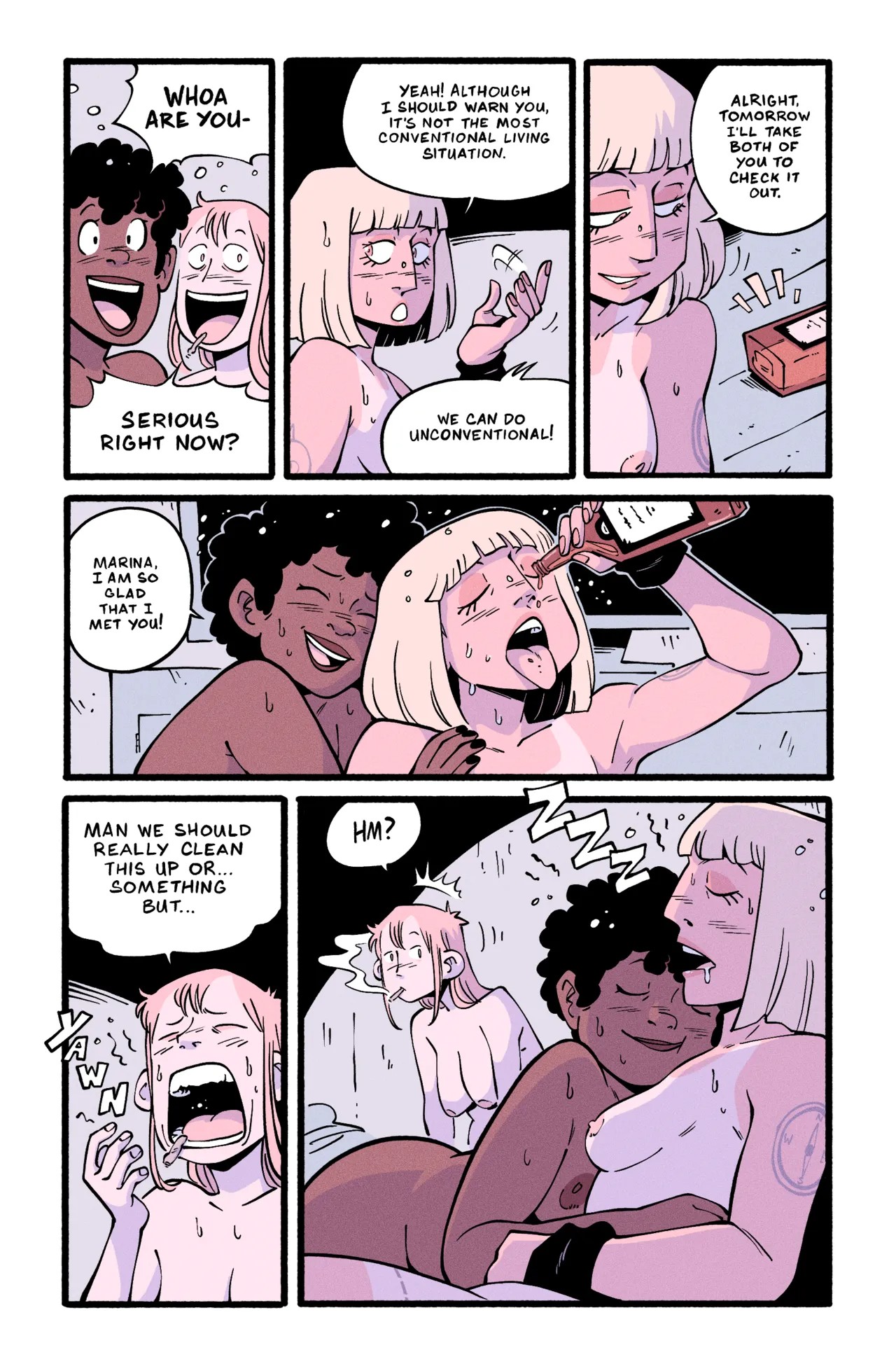 Roomies By BonerBob Porn Comics english 60
