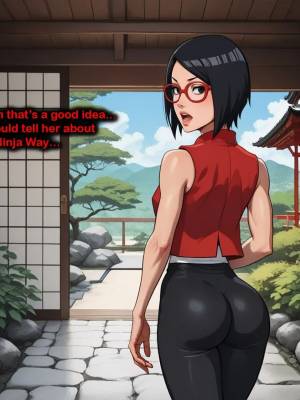 Sarada´s Ninja Way Porn Comics english 42