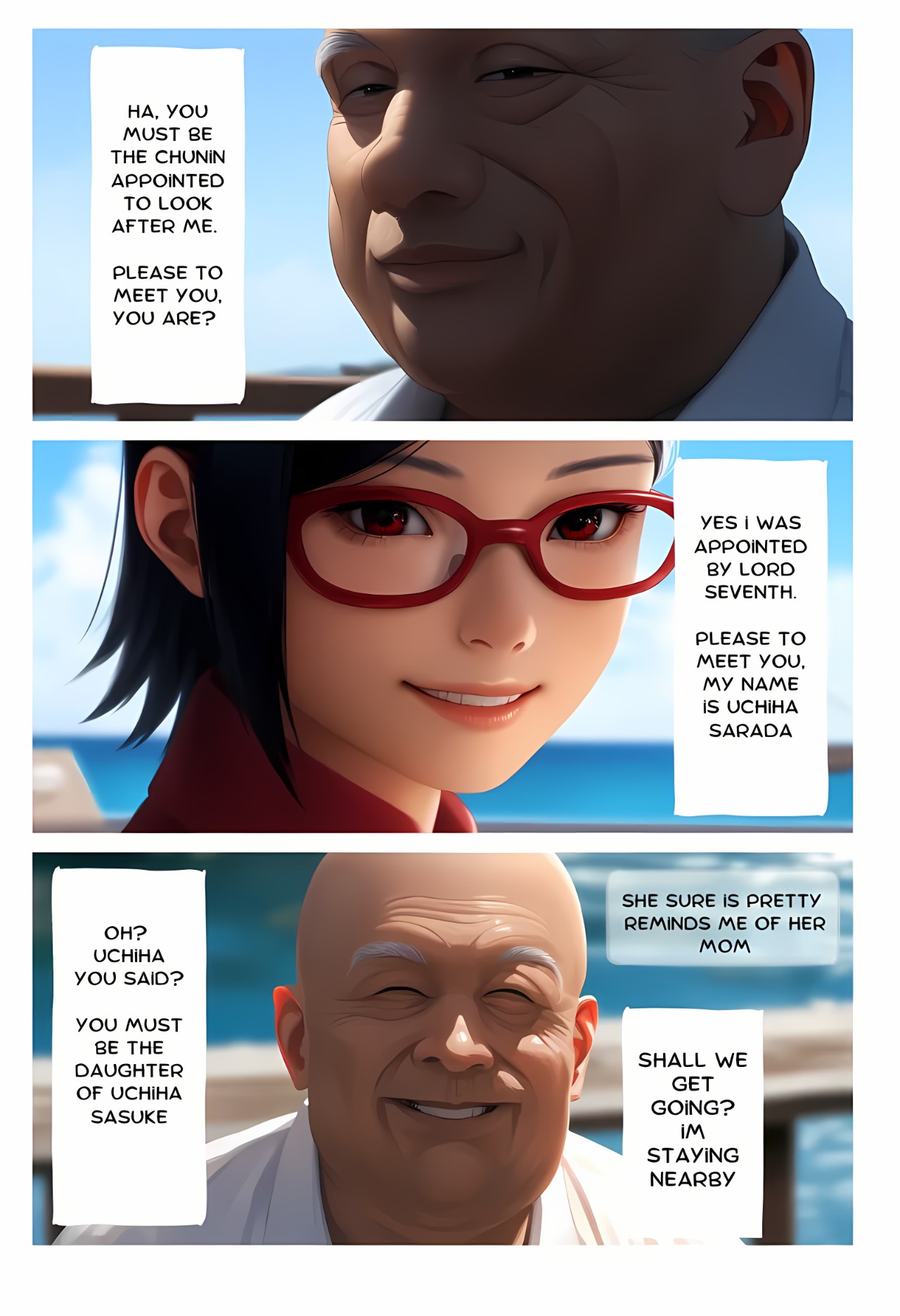 Sarada's Secret Part 2 Porn Comics english 08