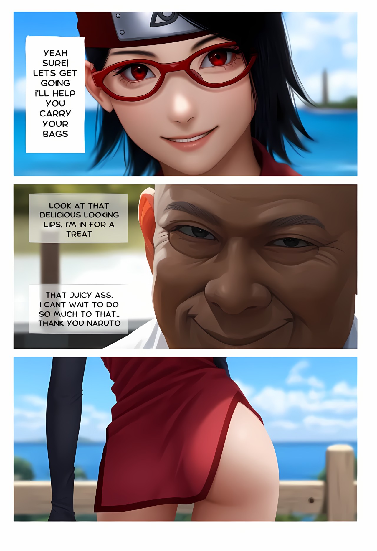 Sarada's Secret Part 2 Porn Comics english 09