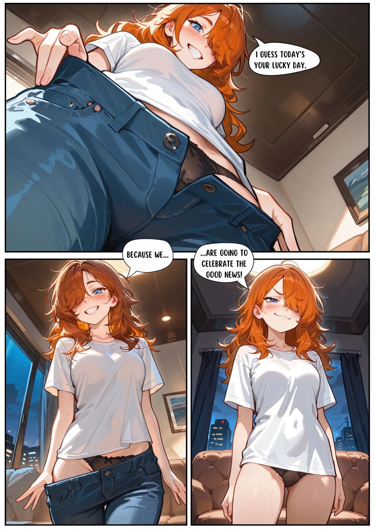 Scarlett Blaze Part 3: Displays Of Affection Porn Comics english 17