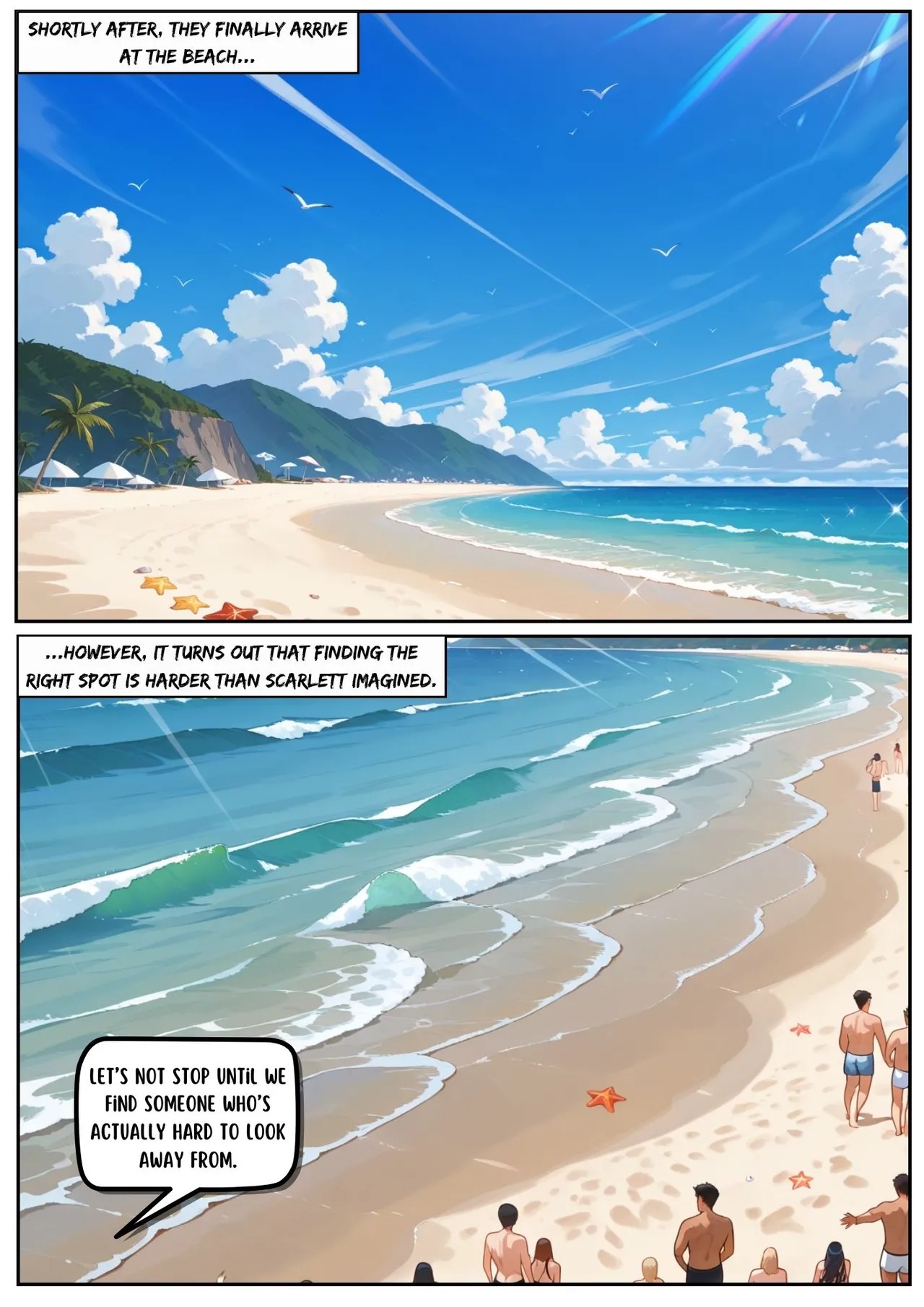 Scarlett Blaze Part 4: Beachside Temptations Porn Comics english 06
