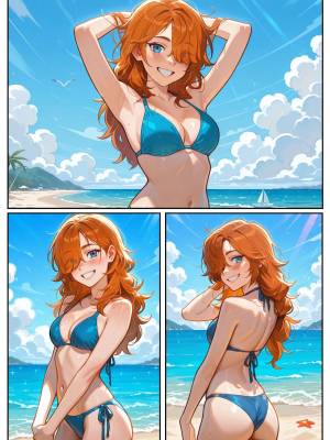 Scarlett Blaze Part 4: Beachside Temptations Porn Comics english 14