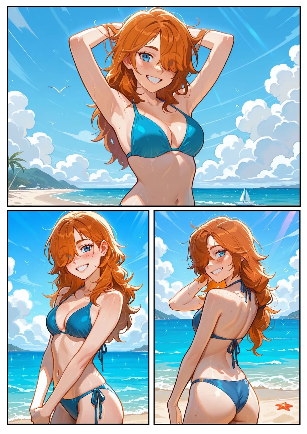 Scarlett Blaze Part 4: Beachside Temptations Porn Comics english 14