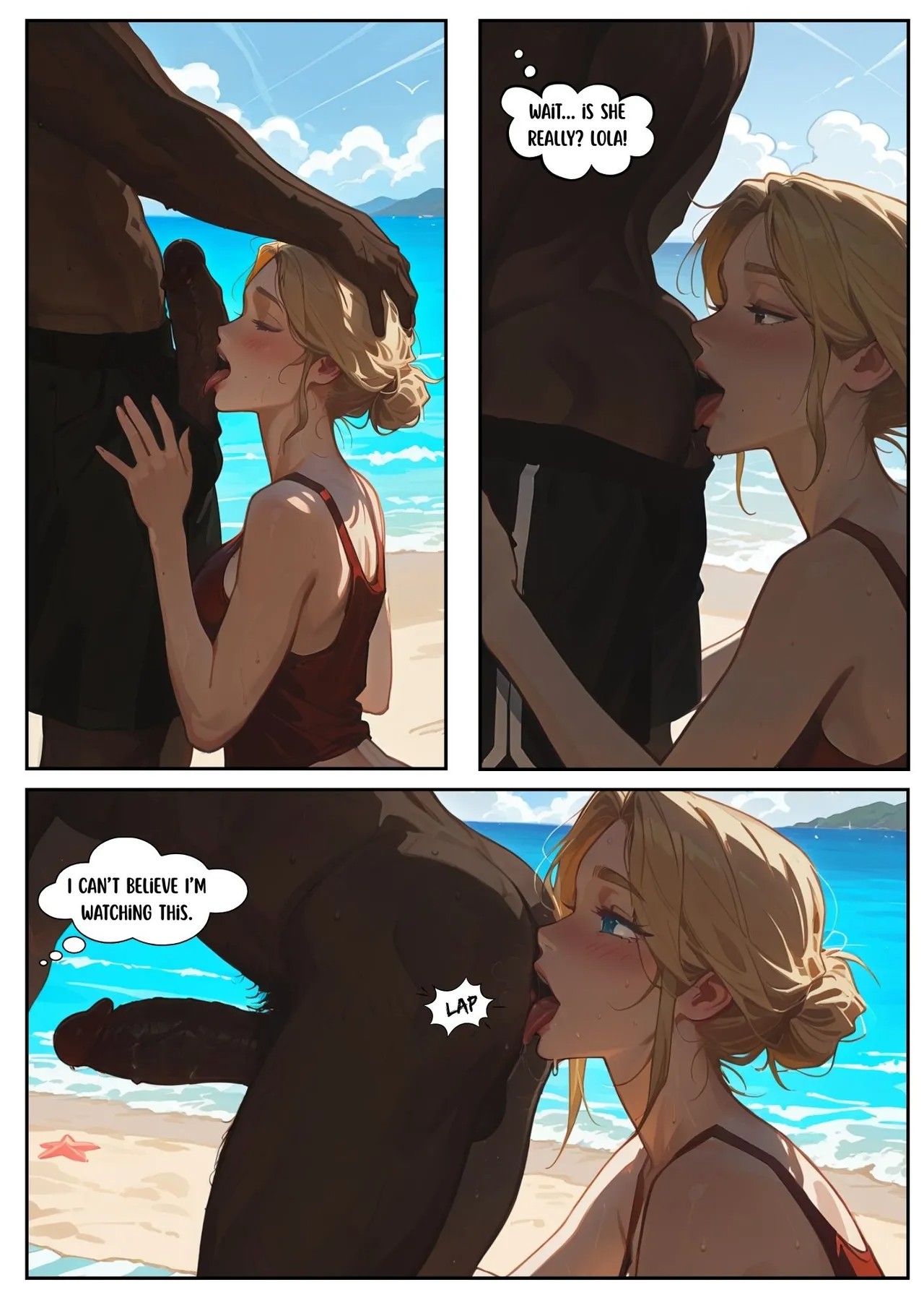 Scarlett Blaze Part 4: Beachside Temptations Porn Comics english 19