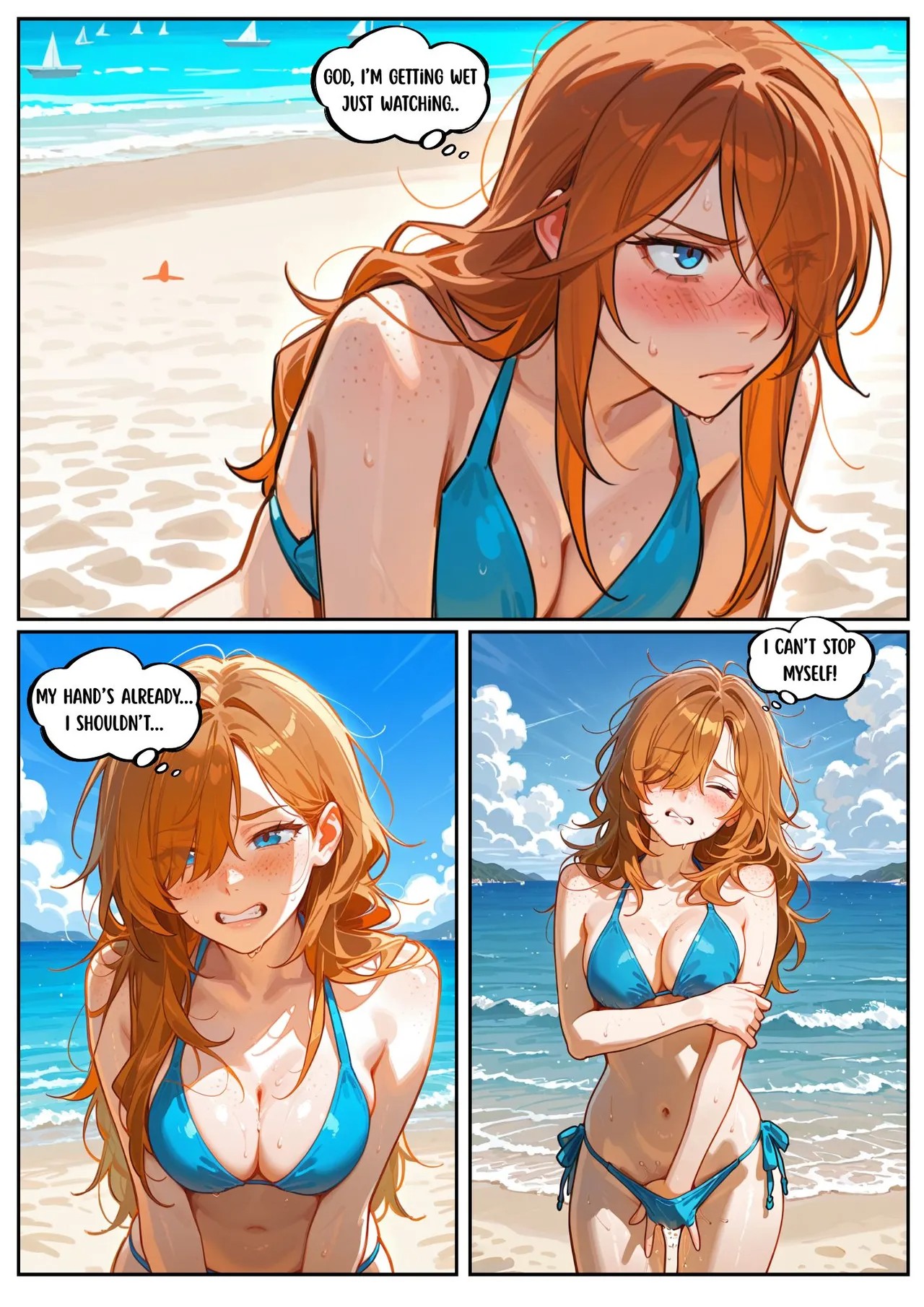 Scarlett Blaze Part 4: Beachside Temptations Porn Comics english 21